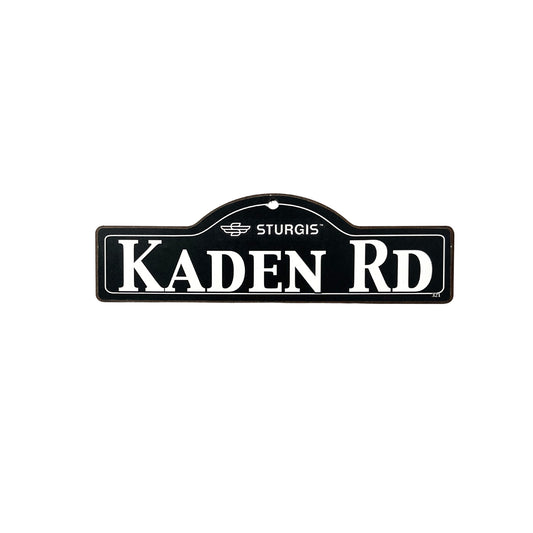 Kaden Sturgis Main St Official Personalized Street Sign