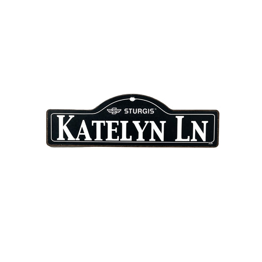 Kaitlyn Sturgis Main St Official Personalized Street Sign