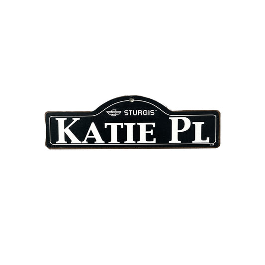 Katie Sturgis Main St Official Personalized Street Sign