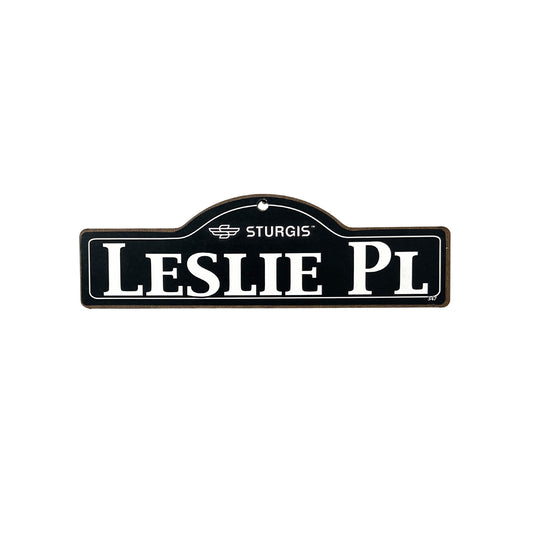 Leslie Sturgis Main St Official Personalized Street Sign
