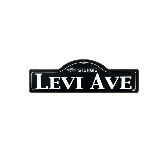 Levi Sturgis Main St Official Personalized Street Sign
