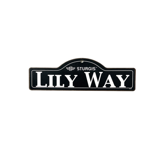 Lily Sturgis Main St Official Personalized Street Sign