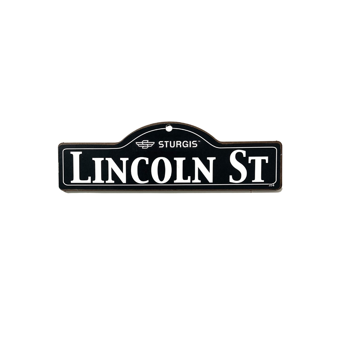 Lincoln Sturgis Main St Official Personalized Street Sign