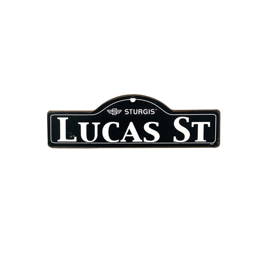 Lucas Sturgis Main St Official Personalized Street Sign