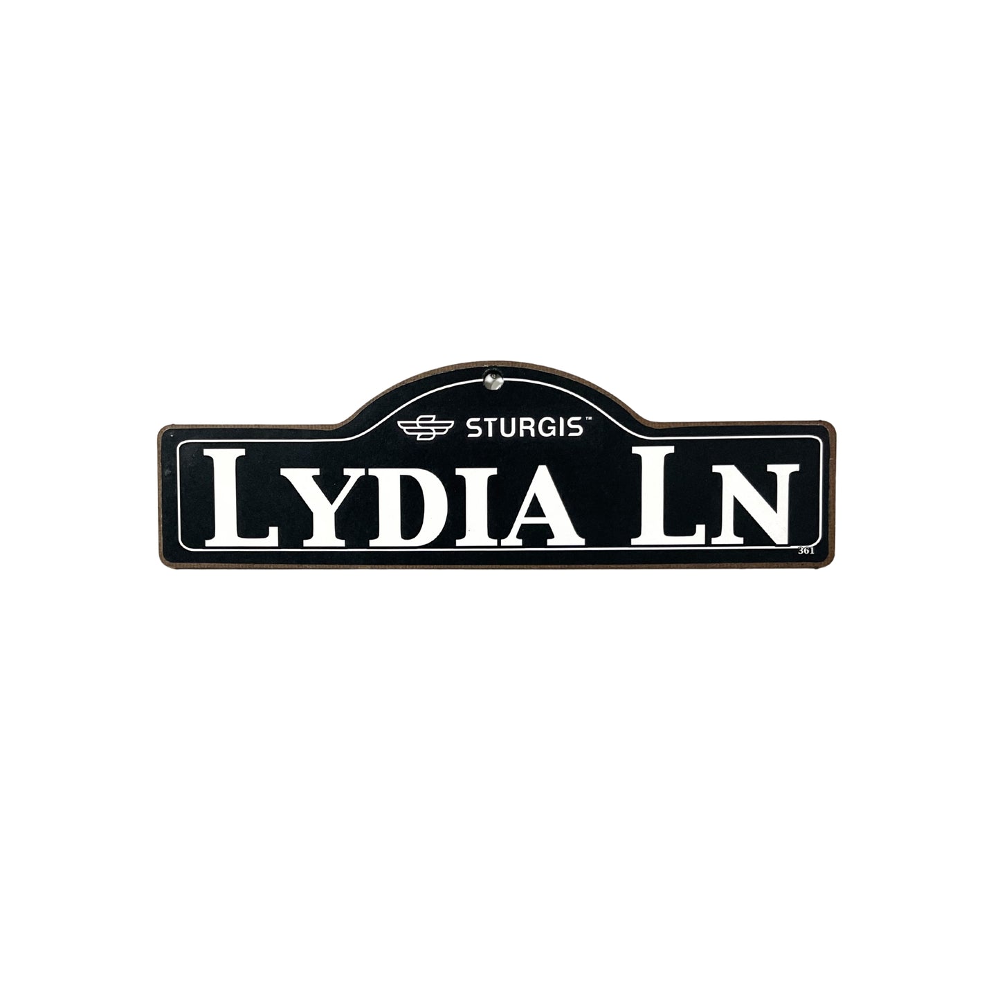 Lydia Sturgis Main St Official Personalized Street Sign
