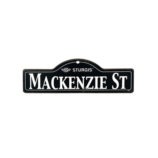 Mackenzie Sturgis Main St Official Personalized Street Sign