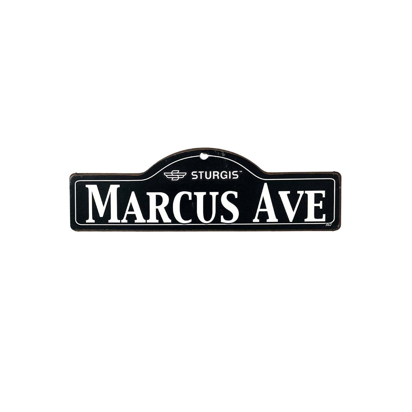 Marcus Sturgis Main St Official Personalized Street Sign