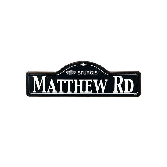 Matthew Sturgis Main St Official Personalized Street Sign