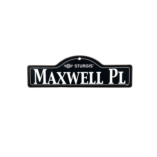 Maxwell Sturgis Main St Official Personalized Street Sign
