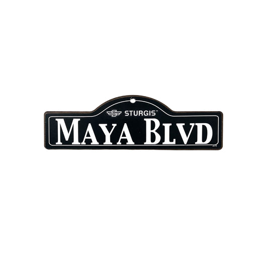 Maya Sturgis Main St Official Personalized Street Sign