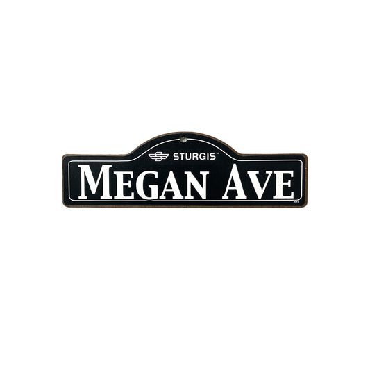 Megan Sturgis Main St Official Personalized Street Sign