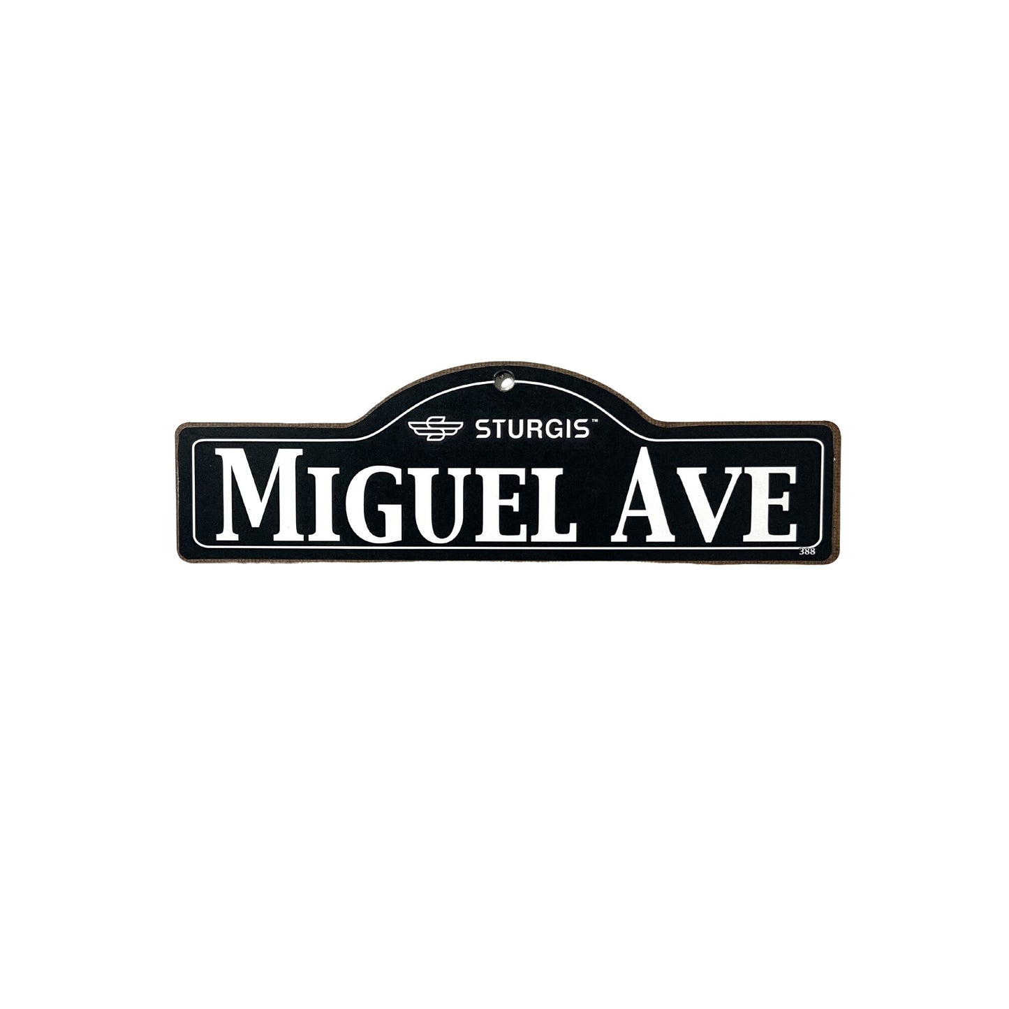 Miguel Sturgis Main St Official Personalized Street Sign