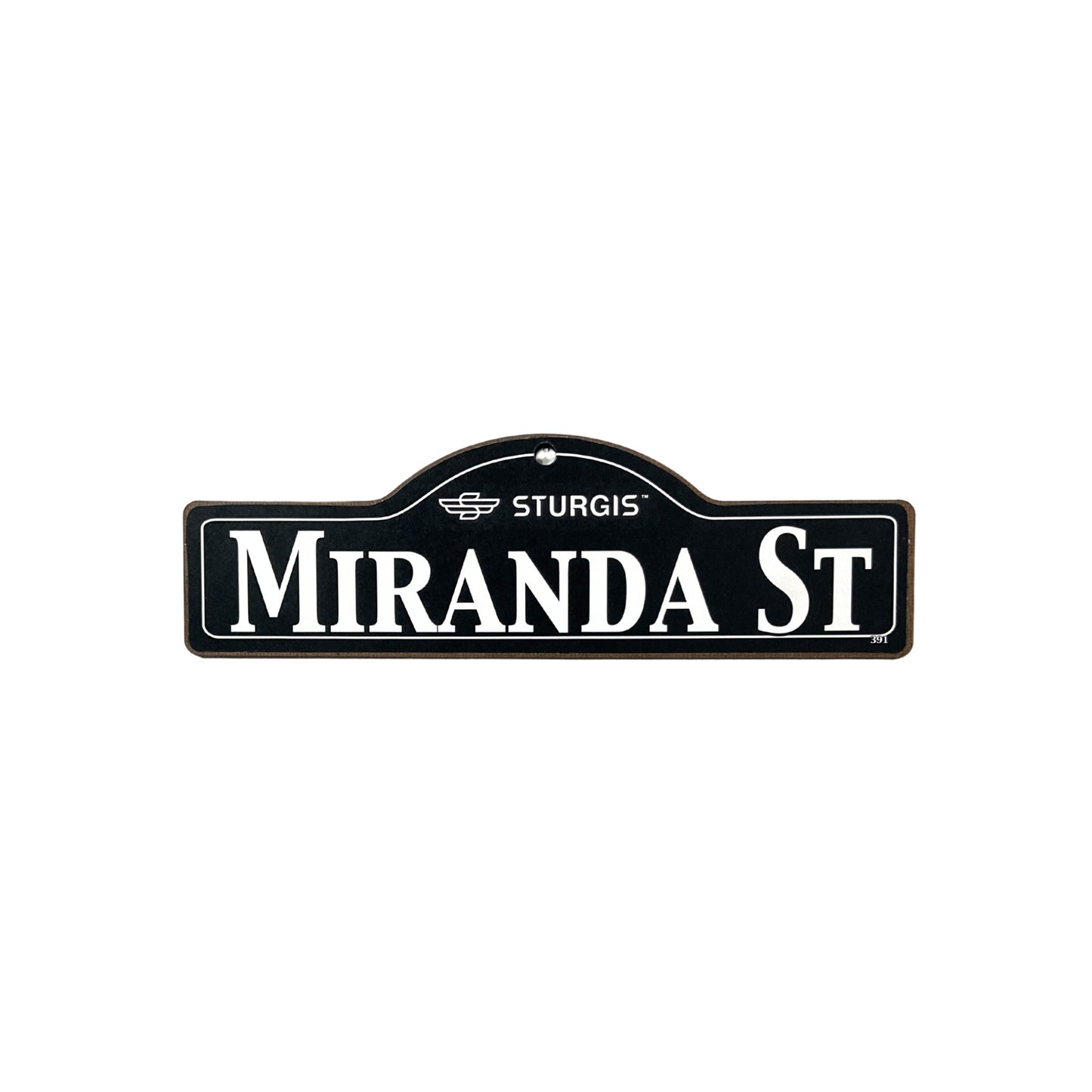 Miranda Sturgis Main St Official Personalized Street Sign
