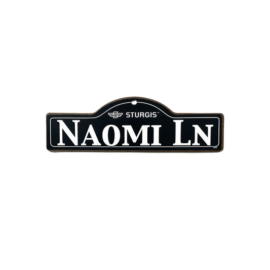 Naomi Sturgis Main St Official Personalized Street Sign