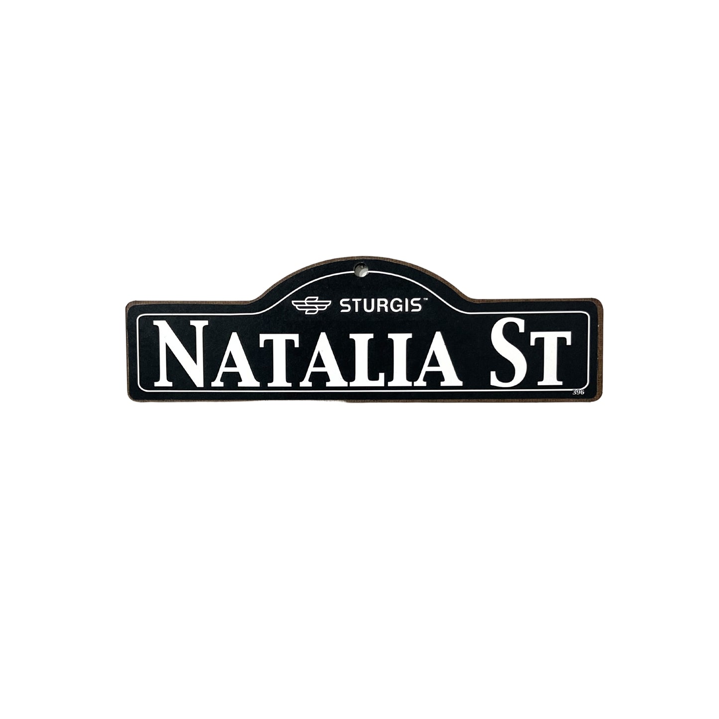 Natalia Sturgis Main St Official Personalized Street Sign