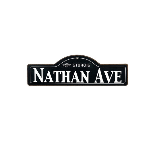 Nathan Sturgis Main St Official Personalized Street Sign