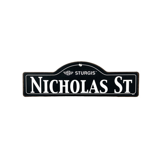 Nicholas Sturgis Main St Official Personalized Street Sign