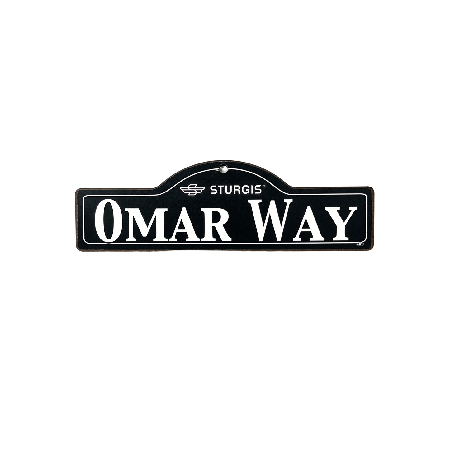 Omar Sturgis Main St Official Personalized Street Sign