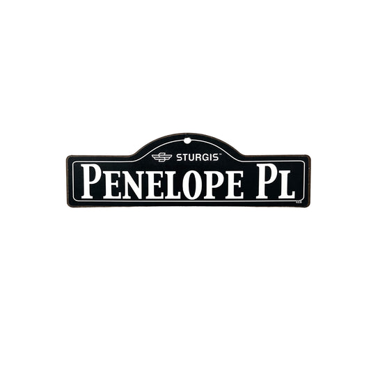 Penelope Sturgis Main St Official Personalized Street Sign