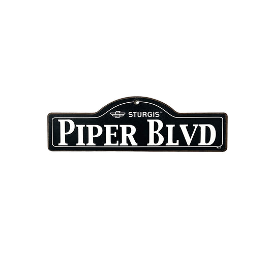 Piper Sturgis Main St Official Personalized Street Sign