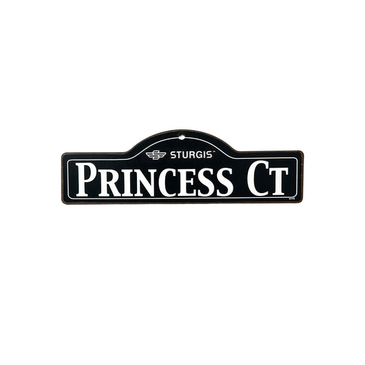 Princess Sturgis Main St Official Personalized Street Sign