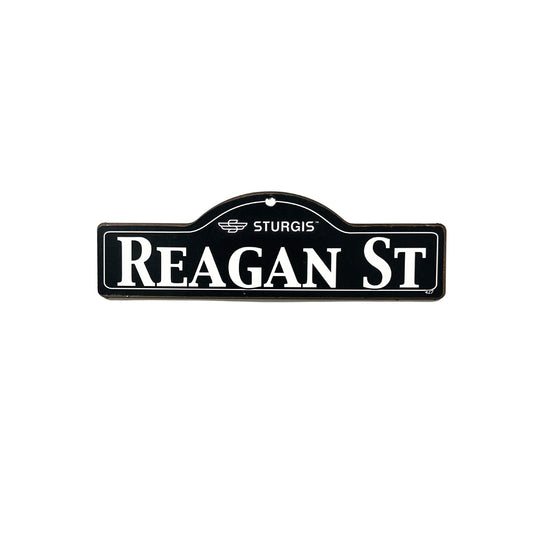 Reagan Sturgis Main St Official Personalized Street Sign