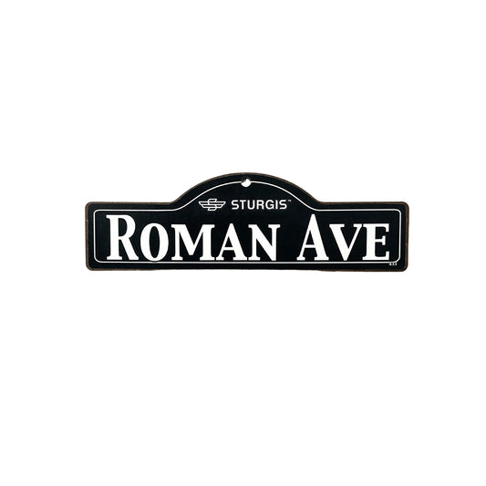Roman Sturgis Main St Official Personalized Street Sign
