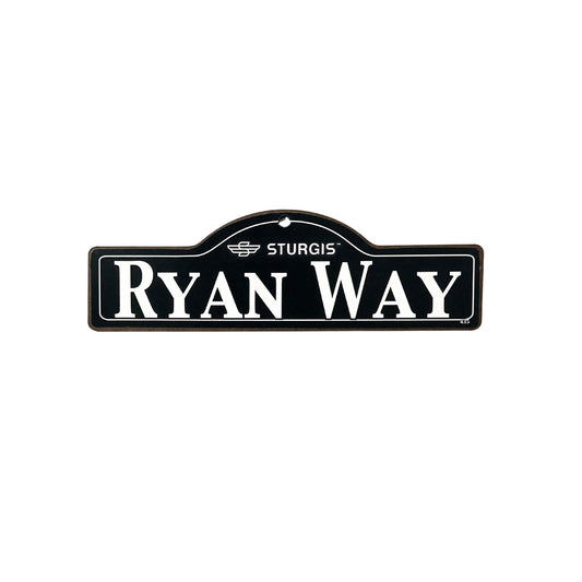 Ryan Sturgis Main St Official Personalized Street Sign