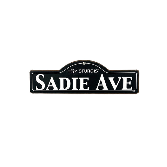 Sadie Sturgis Main St Official Personalized Street Sign