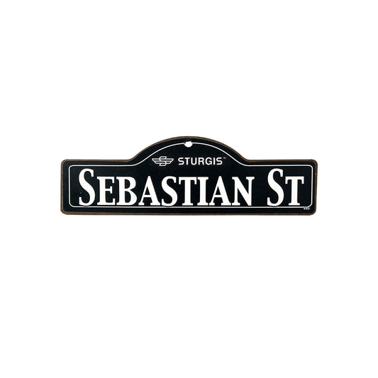 Sebastian Sturgis Main St Official Personalized Street Sign