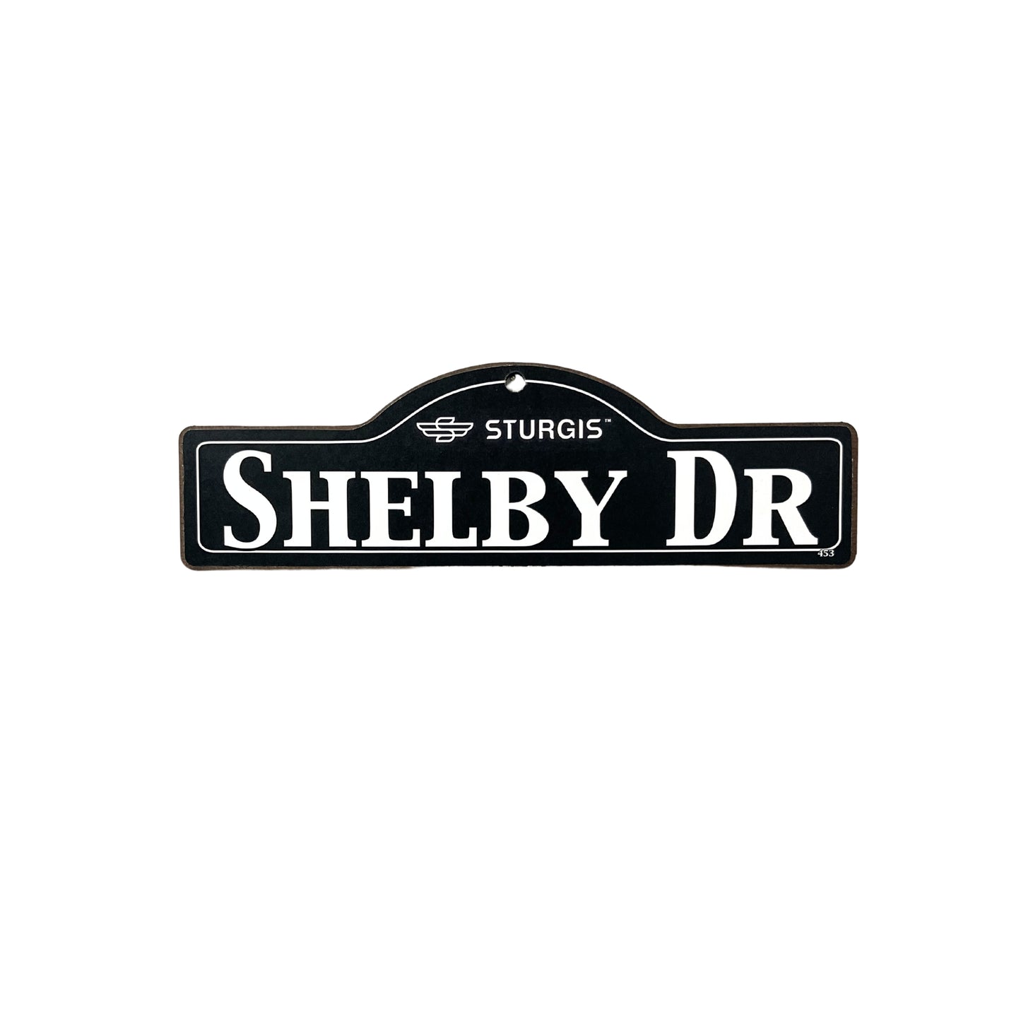 Shelby Sturgis Main St Official Personalized Street Sign