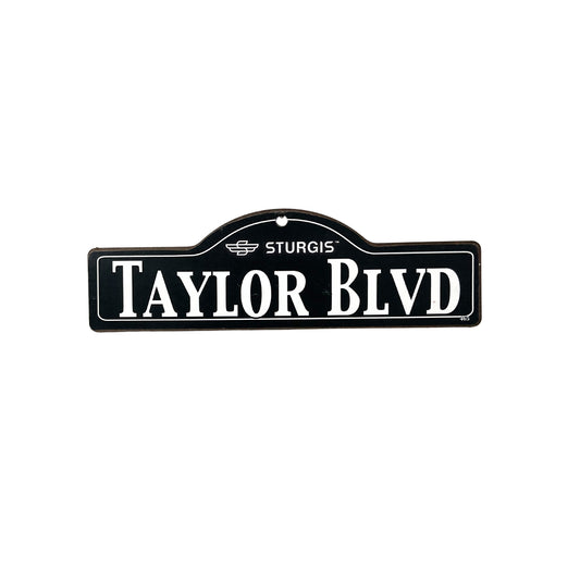 Taylor Sturgis Main St Official Personalized Street Sign