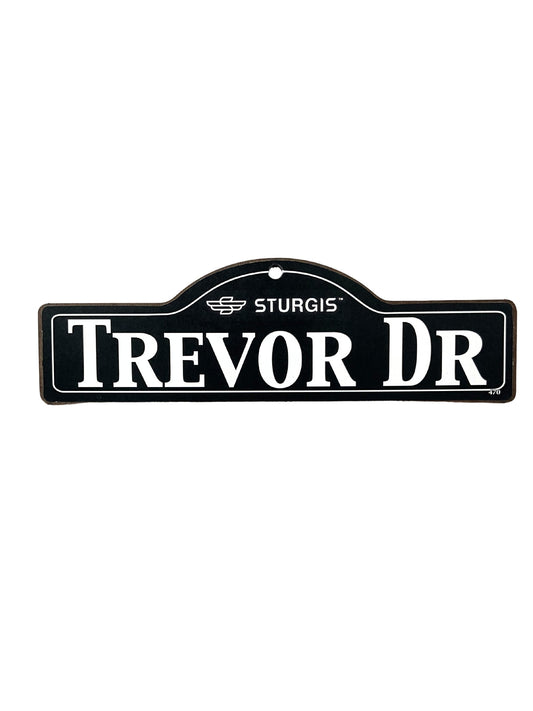 Trevor Sturgis Main St Official Personalized Street Sign