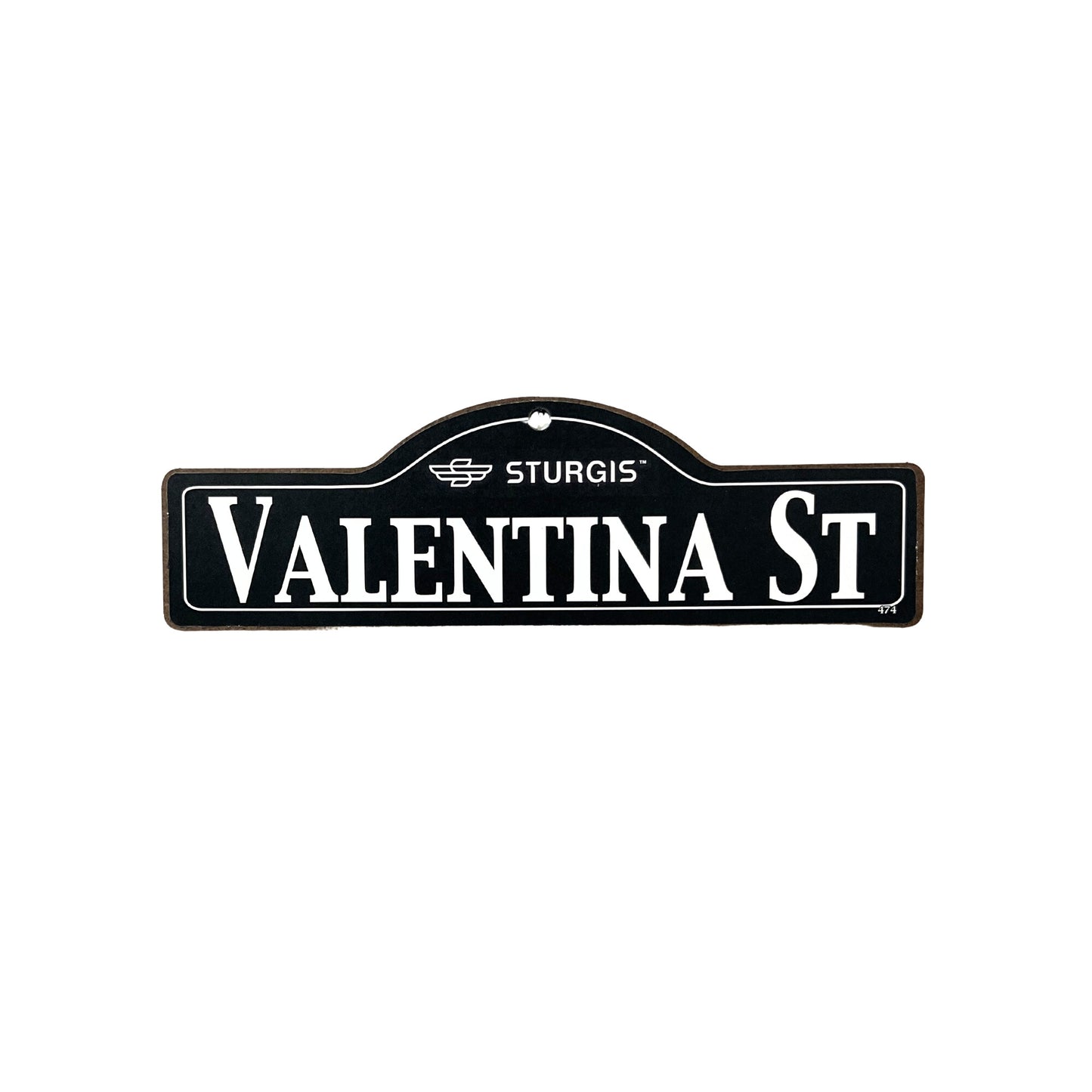 Valentina Sturgis Main St Official Personalized Street Sign