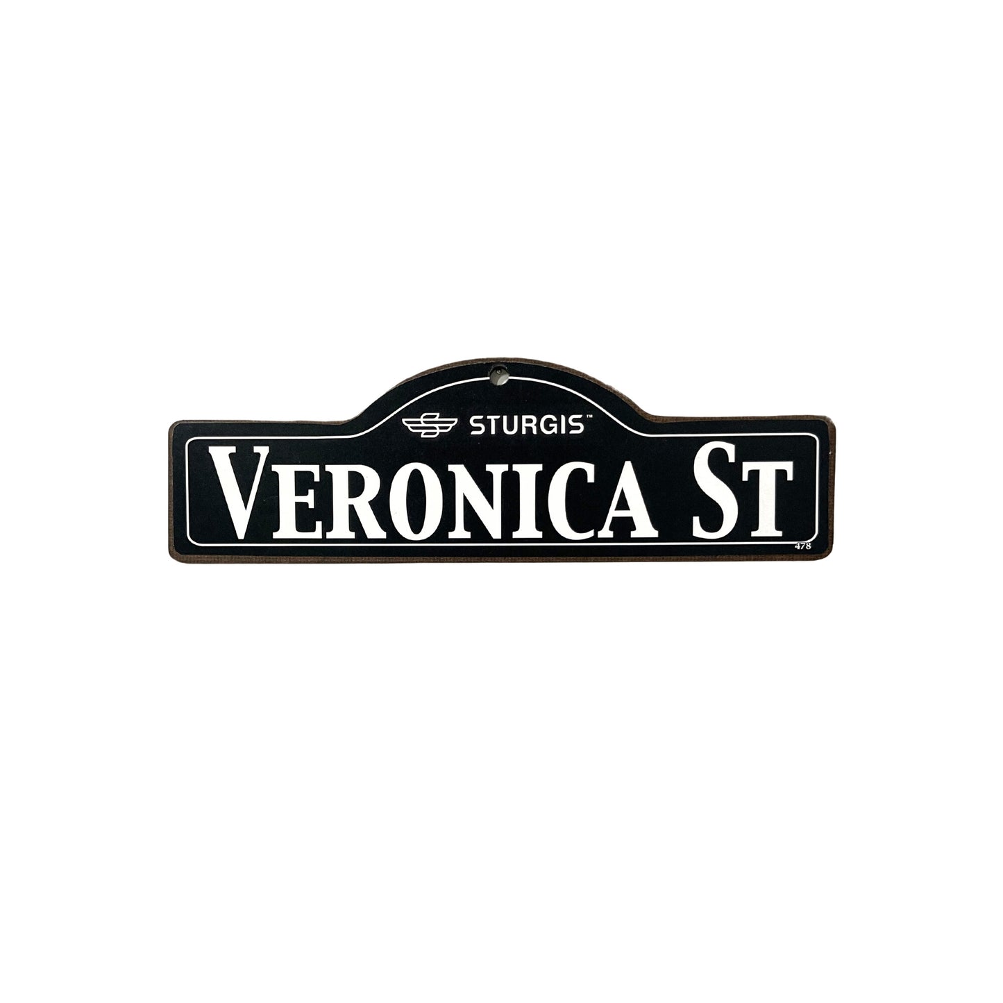 Veronica Sturgis Main St Official Personalized Street Sign