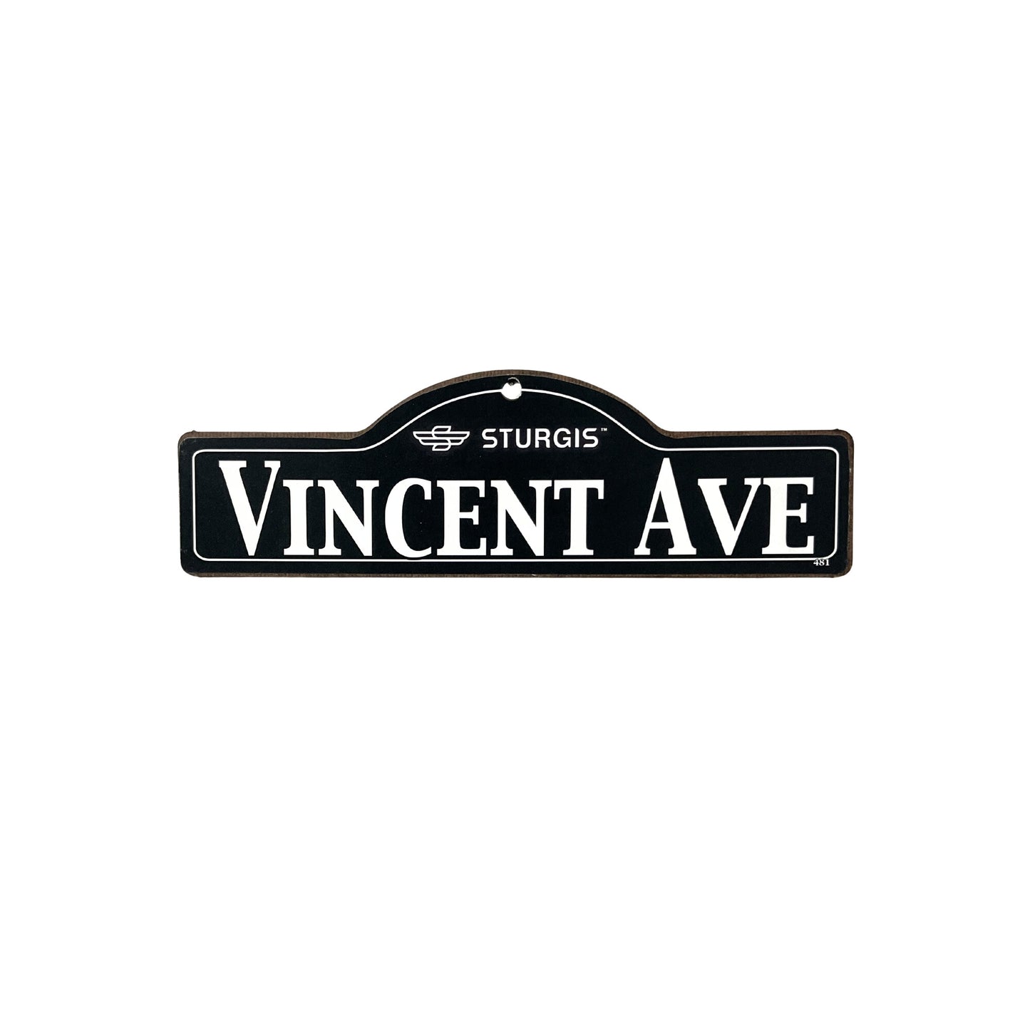 Vincent Sturgis Main St Official Personalized Street Sign
