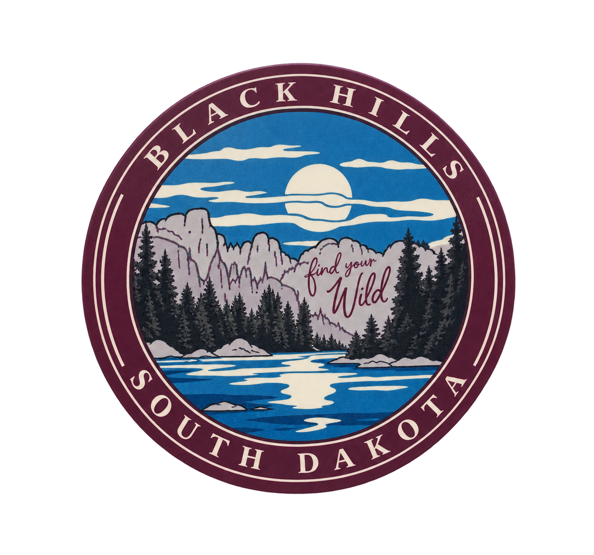 Black Hills Find Your Wild Sticker