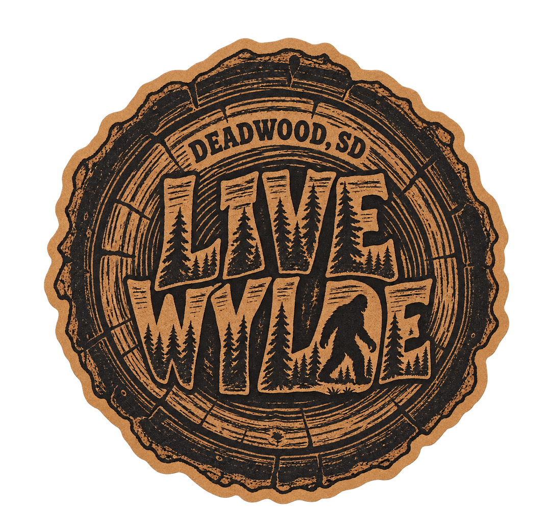 Deadwood Live Wylde Bigfoot Sticker