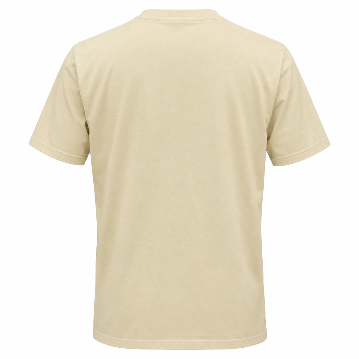 Cream OR Deadwood Black Hills Sunset Hiker T-shirt back
