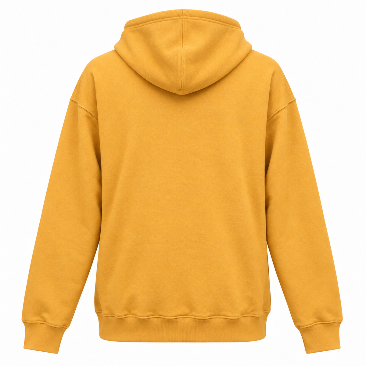 Camel Deadwood embroidered unisex hoodie — plain back view