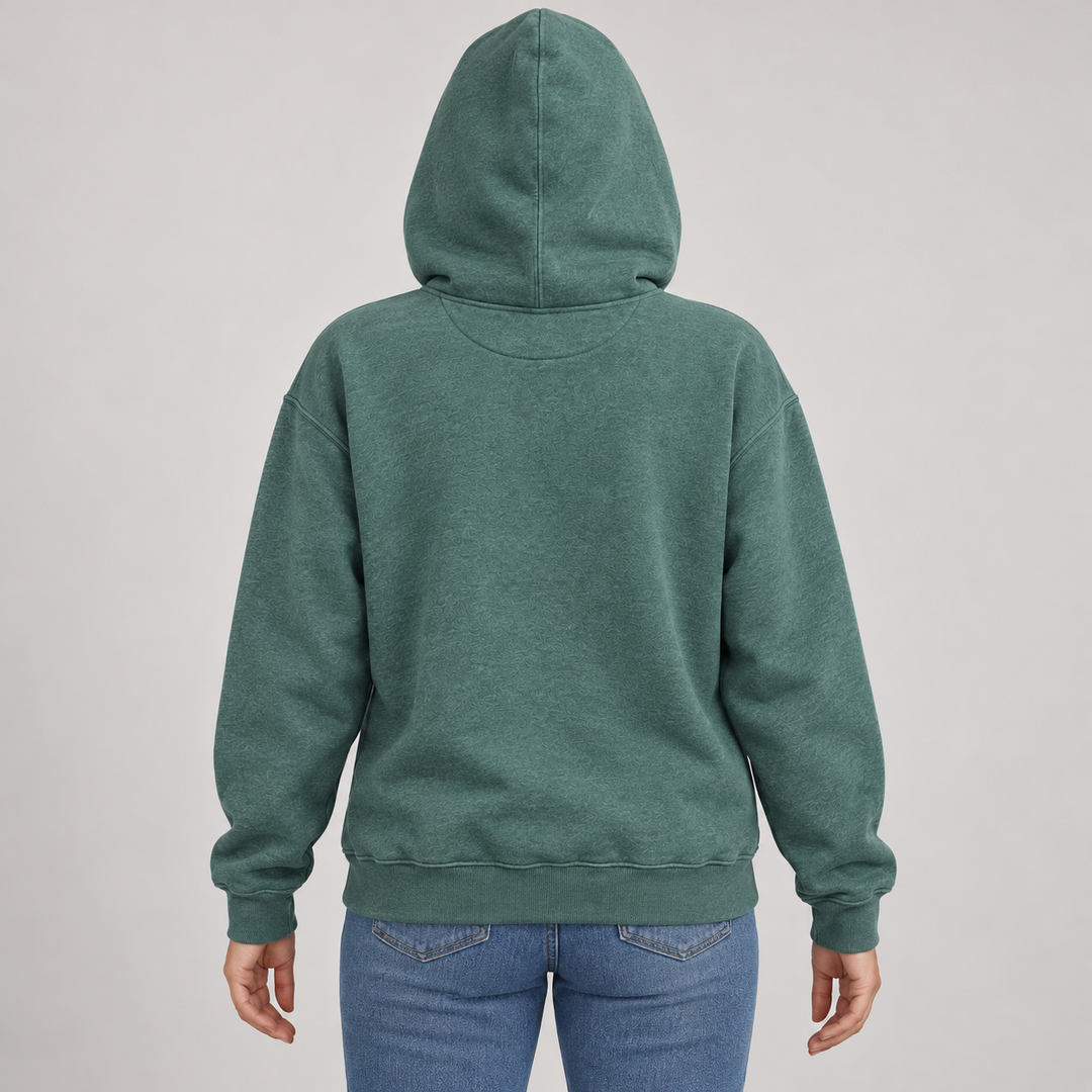Deadwood green back — model styling preview
