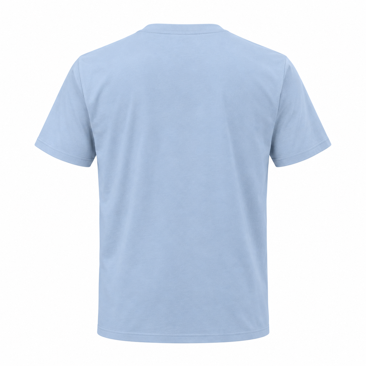 light blue OR Deadwood South Dakota Bison Sunset T-shirt back