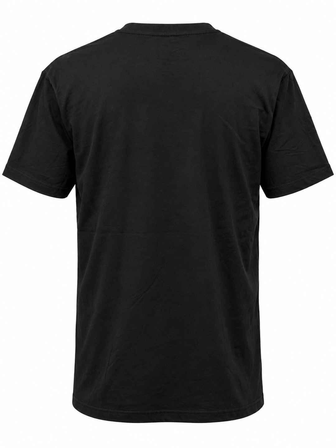 Do Not Pet the Fluffy Cows Black Hills T-shirt in black — back view