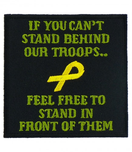 Stand Behind Our Troops Patch, Support Our Troops Patches — product image