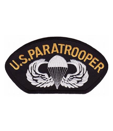 U.S. Paratrooper Hat Patch, Military Cap Patches — product image