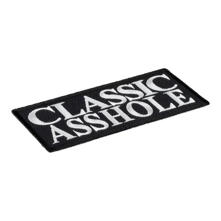 Classic Asshole Patch, Funny Biker Quotes Patches — detail view 1