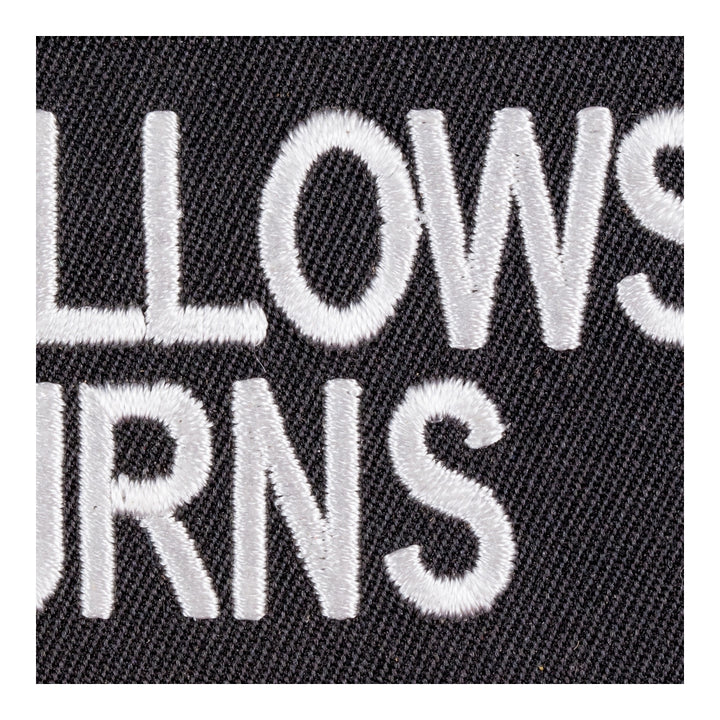 God Allows U-Turns Patch, Christian Biker Patches — detail view 2