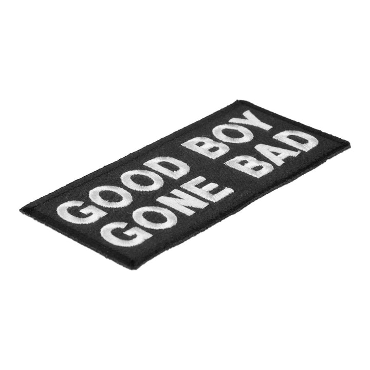 Good Boy Gone Bad Patch, Funny Sayings Patches — detail view 1