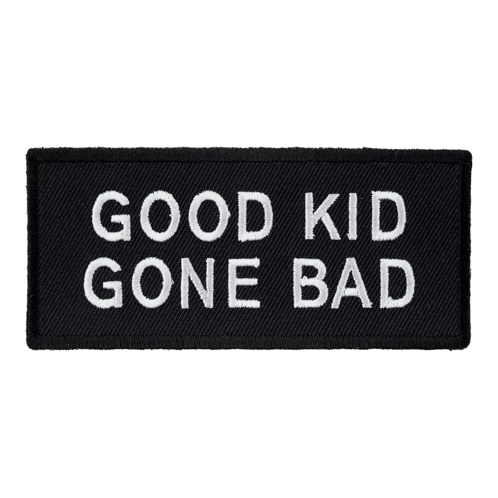 Good Kid Gone Bad Patch, Kids Biker Patches — product image