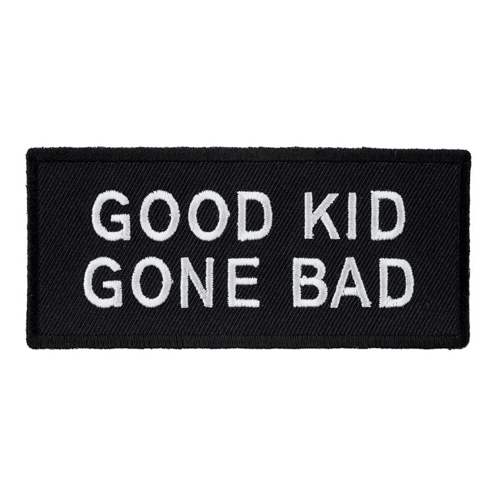 Good Kid Gone Bad Patch, Kids Biker Patches — product image